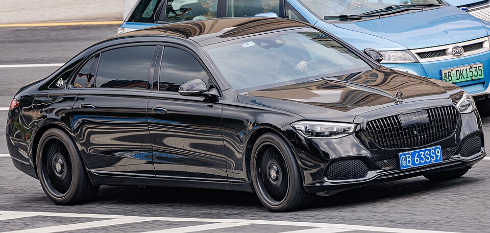 A Mercedes-Maybach S-Class